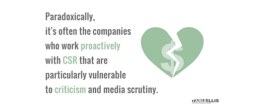 (How) Can you avoid CSR crises?