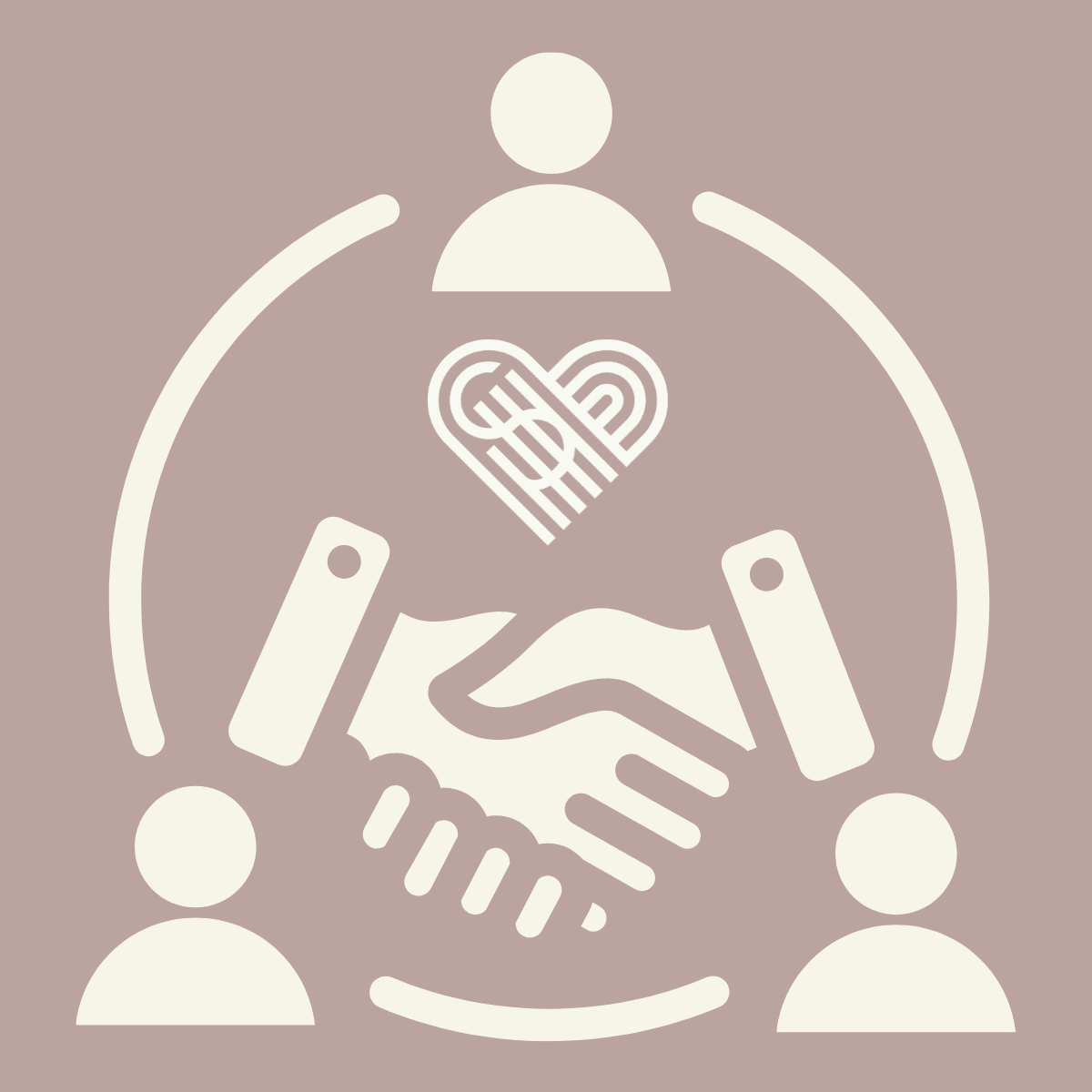 Icon Internal engagement - hands shaking