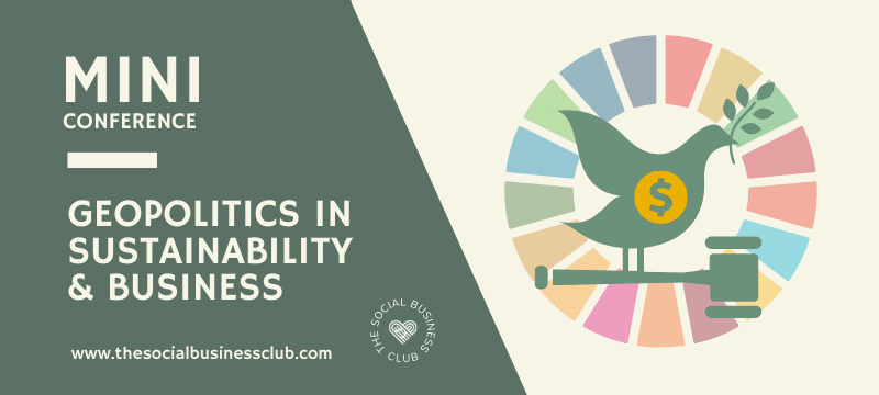 Miniconference: Geopolitics in sustainability & business