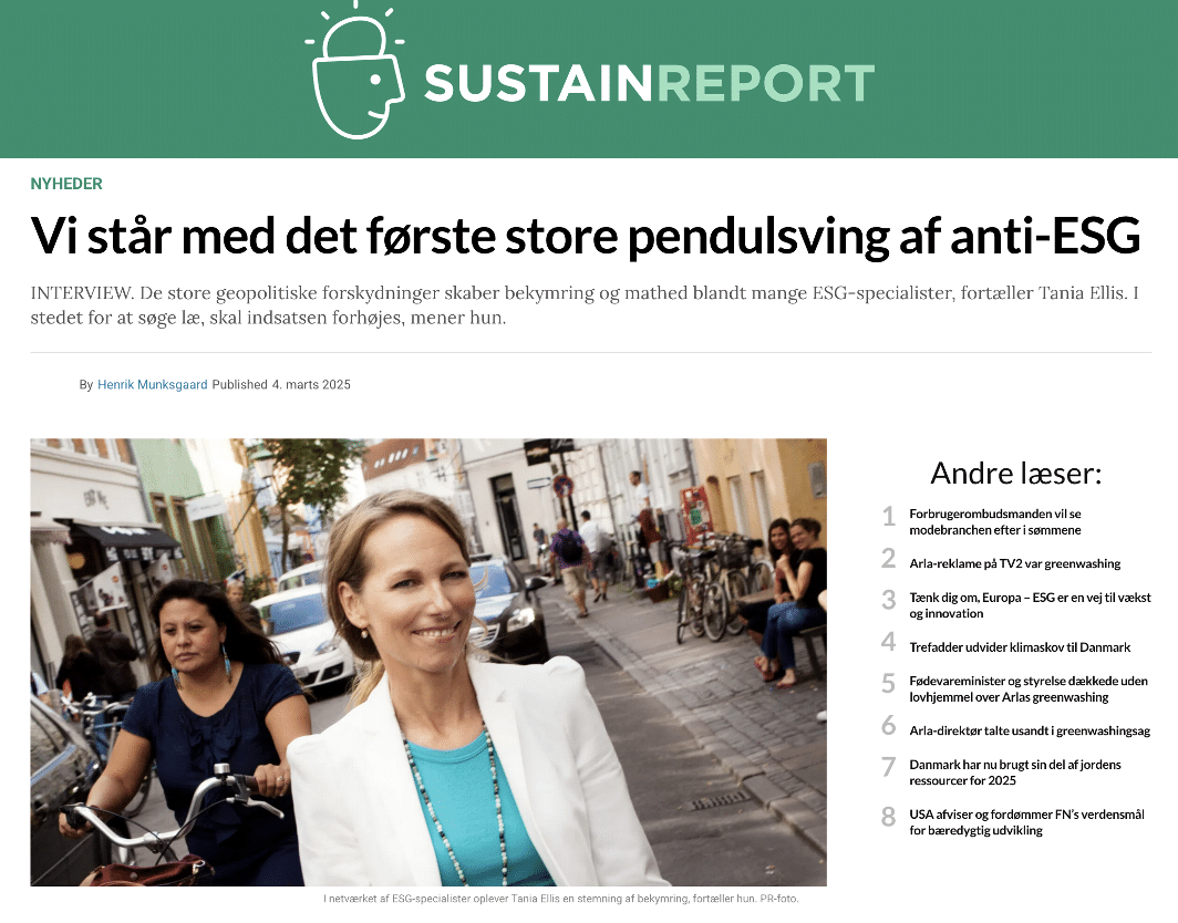 Vi står med det første store pendulsving af anti-ESG