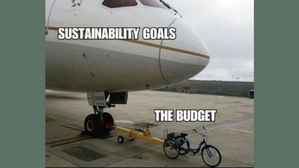 How to secure a sustainability budget that matches your goals
