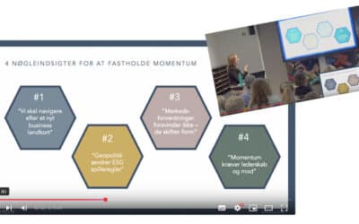 [Video] 4 nøgleindsigter for at fastholde momentum i ESG-arbejdet efter Omnibus
