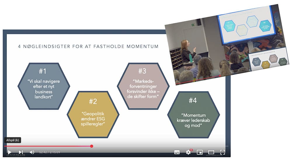 [Video] 4 nøgleindsigter for at fastholde momentum i ESG-arbejdet efter Omnibus