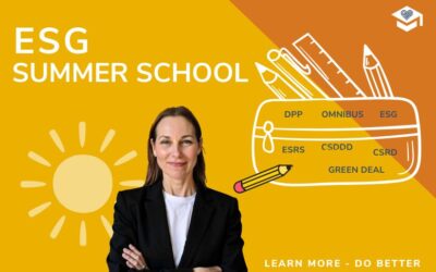 ESG Summer School: Gain knowledge and tools over the summer
