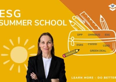 ESG Summer School: Gain knowledge and tools over the summer