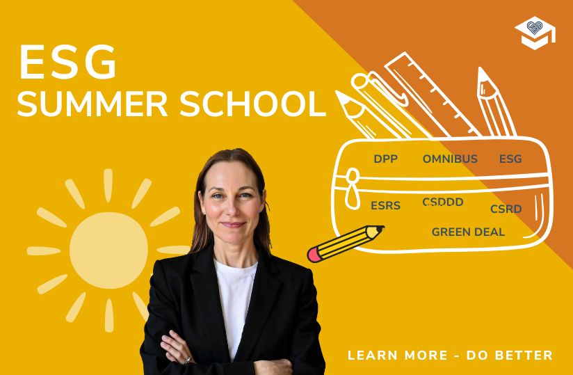 ESG Summer School: Gain knowledge and tools over the summer