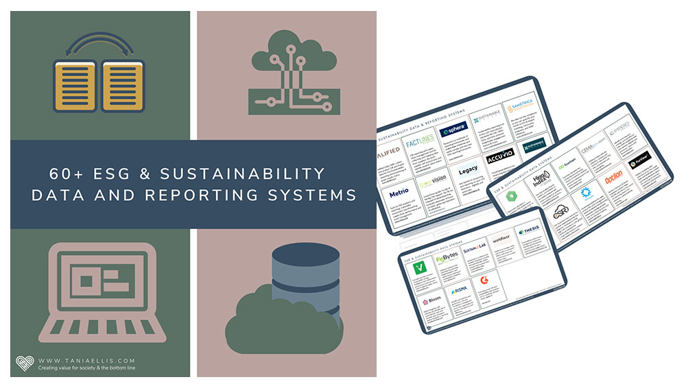 ESG-data-and-reporting-systems-list Graphic representation of the ESG Data & Reporting swipefile