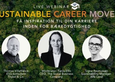 Webinar: Sustainable Career Moves