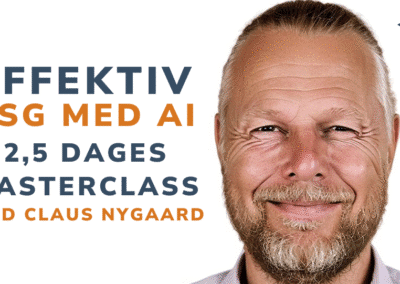 Effektiv ESG med AI – 2,5 dages Masterclass