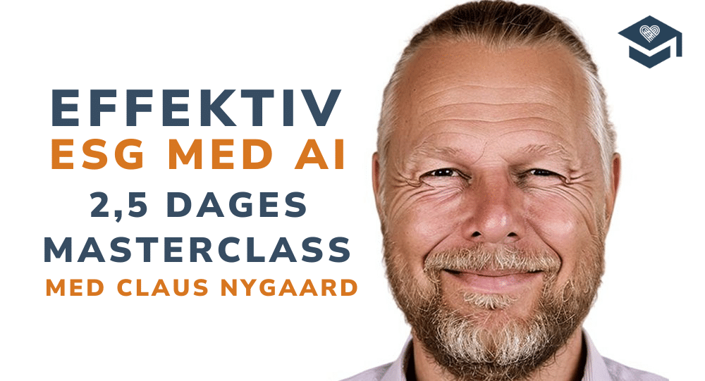 Effektiv ESG med AI – 2,5 dages Masterclass