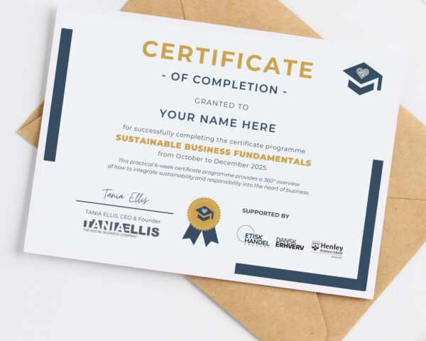 Sustainable Business Fundamentals Diploma