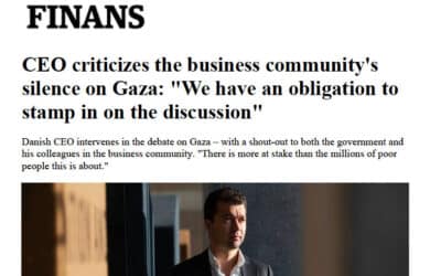Ethical leadership demands courage: Chief executive pushes for transparency on Gaza