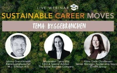 Sustainable Career Moves I Byggebranchen I 7. nov 2025