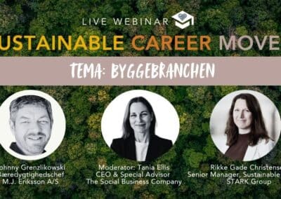 Sustainable Career Moves I Byggebranchen