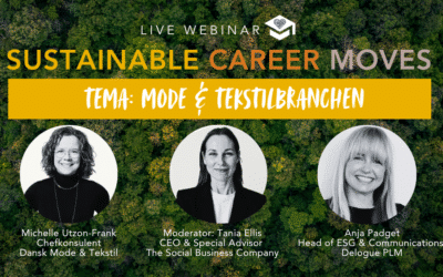 Sustainable Career Moves I Mode & Tekstilbranchen I 24. okt 2025