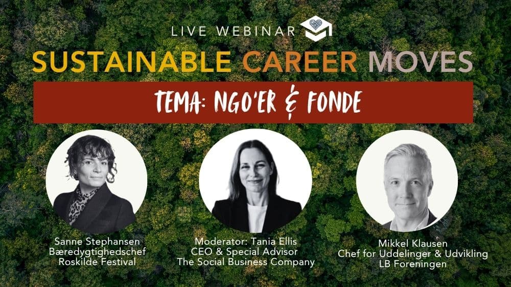 Sustainable Career Moves: NGOer & Fonde I 18. dec 2025
