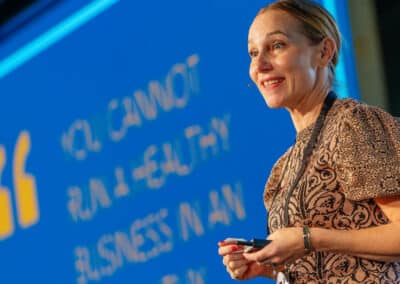 Tania Ellis keynote speaker at Textile & Fashion Forum Helsinki 2025