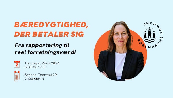 Oplæg hos Københavns Erhvervshus: Bæredygtighed der betaler sig