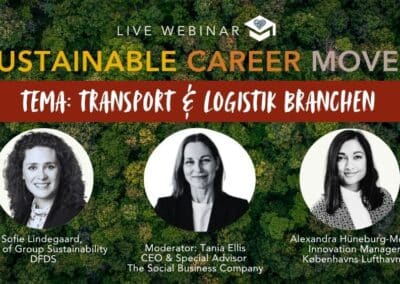 Sustainable Career Moves I Transport & Logistik branchen I 11. juni 2026
