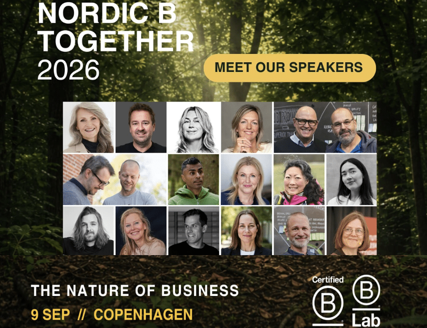 Tania Ellis speaking at Nordic B Together 2026